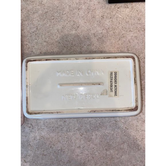 Vintage New Debco Loaf Pan with SnowMan Lid - Picture 4 of 6